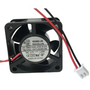DFS402012H 40MM 12V 1.6W 4CM 4020 40X40X20MM 2-Wire Cooling Fan in Kuwait