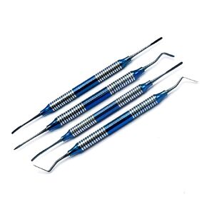 Dental Periotomes Periotome PDL Ligament Periodental Set of 4Pcs Dental DN-2206 by G.S Online Store in Kuwait