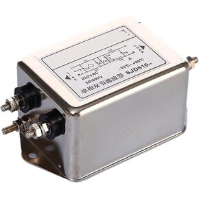 Double Section Enhanced AC Single Phase 220V Double Section Power Filter servo Frequency Conversion SJD610-3A 6A 10A 20A 30A(SJD610-3A) in Kuwait