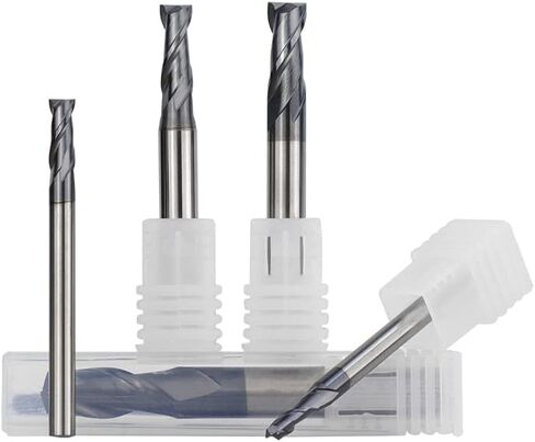 6 قطعة/8 قطعة كربيد شقة الأنف نهاية قاطعة الطاحونة CNC راوتر بت 2 الناي 1.5-12 مللي متر بت آلة طحن HRC45 Tunsten (8 قطعة 2-12 مللي متر مجموعة) in Kuwait