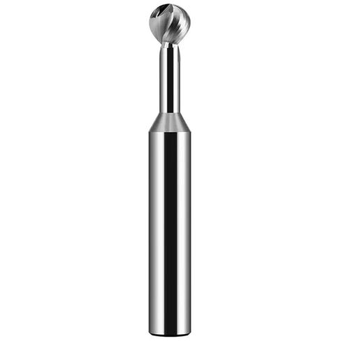 1 قطعة HRC58 الكرة T-شكل قوس قاطعة المطحنة R1-R6 الصلبة كربيد نهاية مطحنة أداة التصنيع باستخدام الحاسب الآلي (R4xD8x60Lx2F ، للألمنيوم) in Kuwait