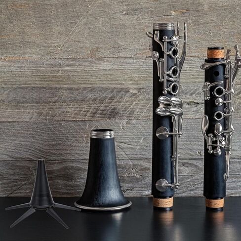 Toyvian Portable Folding Clarinet Stand with 5-legged Stable Base, Lightweight Oboe and Clarinet Holder for Wind Instrument Rest and Storage, Foldable Musical Instrument Support for Travel in Saudi Arabia