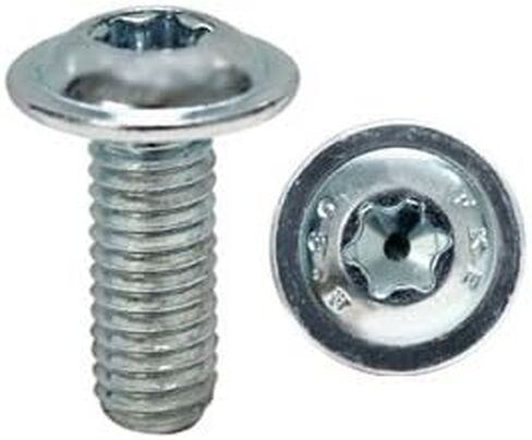 (20 قطعة) مسمار آلة متري BelMetric M6X16 Torx ISO 7380-2 مع محرك TX-30 فولاذ مطلي بالزنك SBF6X16CLZ in Kuwait