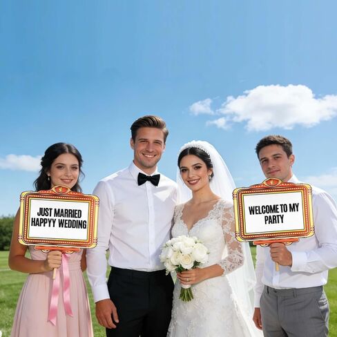 قطعتان من لافتة خدمة زجاجة الزفاف، دعائم مدخل حفلات الزفاف المزخرفة مع ملصق بأحرف مخصصة لزجاجة الملهى الليلي، علامة خدمة فتاة لحفلات البكالوريوس وحفلات أعياد الميلاد in Kuwait