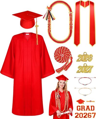 مجموعة شرابة لثوب التخرج غير اللامع مع سوار 2024 شرابة للتخرج من Lei للمدرسة الثانوية والبكالوريوس in Kuwait