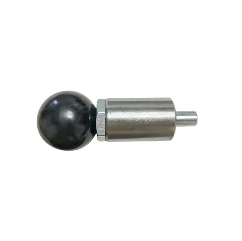 1/2" Diameter T knob Spring Loaded Pop Pin Spring Loaded Zinc Plated Steel Plunger POP Pull Pin Tire Carrier Pin , Black Plastic T-Handle Knob Round Nut W/Grub Screw Lock (Ball- Handle) in Saudi Arabia