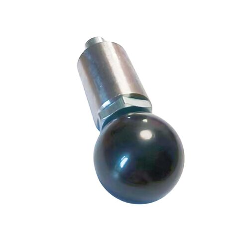 1/2" Diameter T knob Spring Loaded Pop Pin Spring Loaded Zinc Plated Steel Plunger POP Pull Pin Tire Carrier Pin , Black Plastic T-Handle Knob Round Nut W/Grub Screw Lock (Ball- Handle) in Saudi Arabia