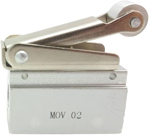 1PCS MOV 1/8 G Thread Mechanical Valve Pneumatic Control Air Valve Packaging Machine Automation Roller Recommendation(MOV 02 G1-8) in Kuwait