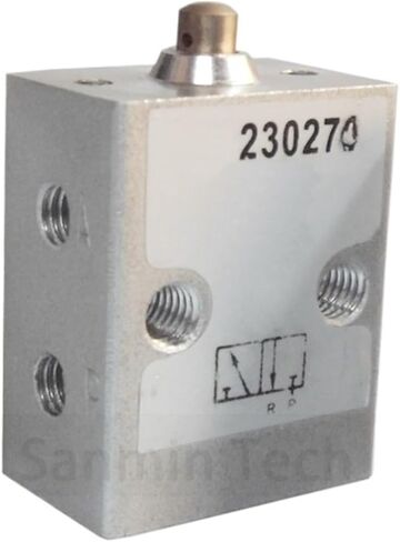 1PCS 230270/230271 Mechanical Valve Pneumatic air Valve M5 for Automation System Aluminum(230270-M5) in Kuwait