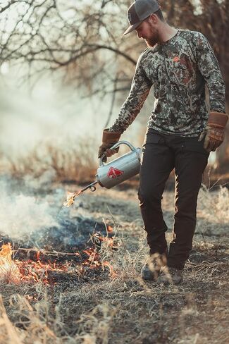 First Lite Men's Wick Quarter Zip - Ultralight Merino Wool Camo Hunting Baselayer in Saudi Arabia