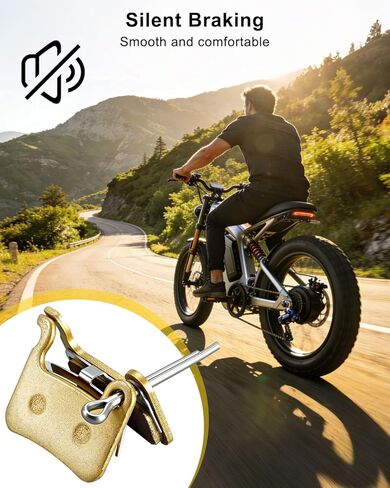 زوجان من وسادات فرامل الدراجة الكهربائية مناسبة لاستبدال Qlife Cityone Spark Speedy Racer Mars BR02 in Kuwait