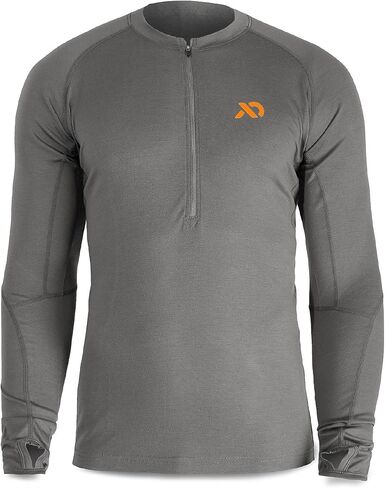 First Lite Men's Wick Quarter Zip - Ultralight Merino Wool Camo Hunting Baselayer in Saudi Arabia