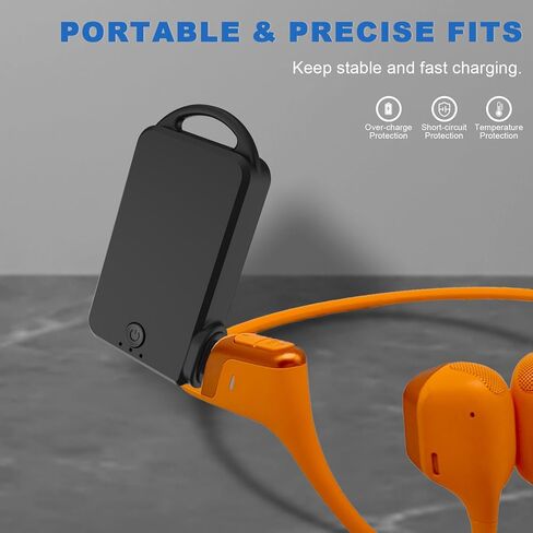 شاحن لاسلكي محمول لأحدث Shokz Openrun Pro2/Mini، OpenRun مع USB-C، OpenComm2، شاحن سماعات USB-C بديل سلك كابل شحن Shockz in Saudi Arabia