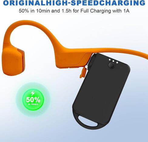 شاحن لاسلكي محمول لأحدث Shokz Openrun Pro2/Mini، OpenRun مع USB-C، OpenComm2، شاحن سماعات USB-C بديل سلك كابل شحن Shockz in Saudi Arabia