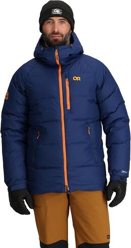 Outdoor Research Men's Super Alpine Down Parka, Black, M in Saudi Arabia