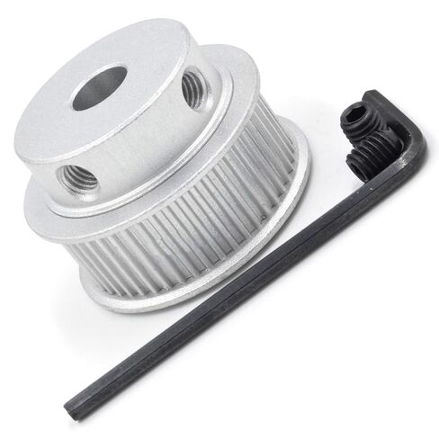 Trapezoidal 54 55 56 58 Teeth MXL Timing Pulley Bore 5/6/6.35/7/8/10/15mm for Belt Width 6/10/15mm 54T 55T 56T 58T(17mm-(BF Shape),54 Teeth,6mm) in Saudi Arabia