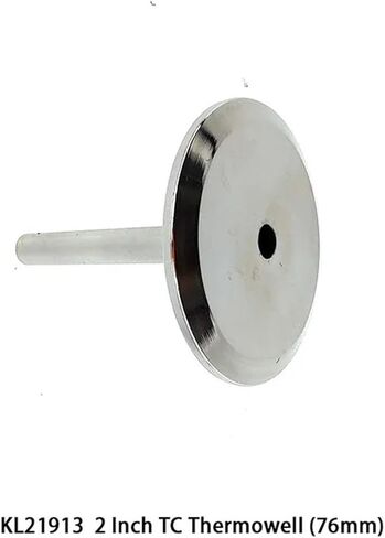 1 قطعة 1.5/2 بوصة TC Thermowell 76/152 مللي متر ملحقات البيرة أدوات شريط تخمير المنزل (2 بوصة) in Kuwait