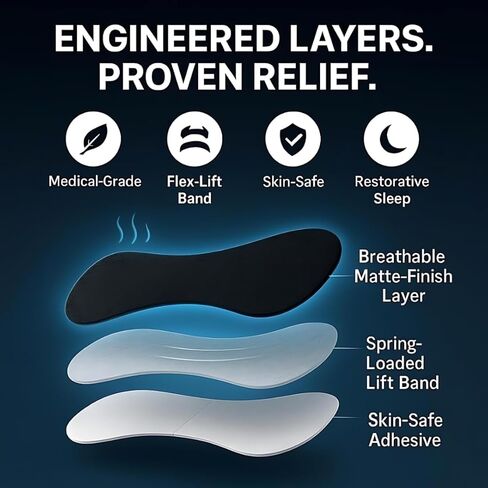 Nasal Strips for Breathing (45 Count) – Snore Relief, Better Sleep, Improved Airflow – Extra Strength Nose Strips for Snoring, Sweat Resistant, Skin-Friendly, Drug-Free Sleep Aid in Saudi Arabia