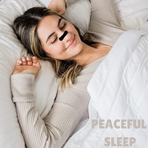Nasal Strips for Breathing (45 Count) – Snore Relief, Better Sleep, Improved Airflow – Extra Strength Nose Strips for Snoring, Sweat Resistant, Skin-Friendly, Drug-Free Sleep Aid in Saudi Arabia