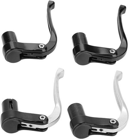Dioche Brake Levers, Fixed Gear Mountain Road Handlebar Brake Level Part(Black) in Saudi Arabia