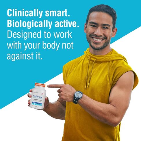 بيورست® فيتامينات ميثيلية متعددة للرجال والنساء | ميثيل ب12 1000 ميكروجرام، بيوتين، مركب ب مع 600 ميكروجرام فيتامين د، فيتامين ج، ه، أ، ميثيلفولات | الفيتامينات اليومية الميثيلات للطاقة والعافية in Kuwait