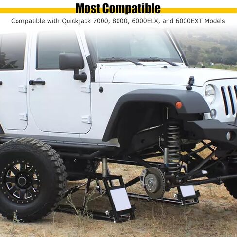 Transferable Caster Kit Compatible with Quickjack 7000TL/TLX, 6000ELX/EXT, 360° Swivel, Easy Mobility in Kuwait