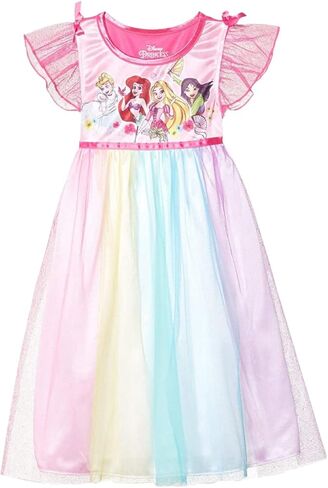 Disney Girls' Fantasy Gown Nightgown (5T, Princess Party Gown 4) in Saudi Arabia