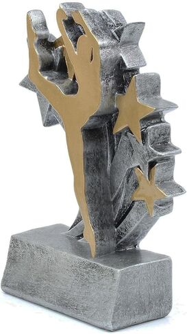 Decade Awards Personalized Dance Trophy - Engraved Star Blast Dance Award for Dancers Teachers or Teams - Dance Recital Competition or Season Champion Prize - Customize Now (4.75 Inch) in Saudi Arabia