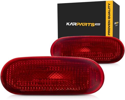 KarParts360 لسيارة Volkswagen Beetle مجموعة مصابيح العلامات الجانبية 2002 2003 2004 2005 سائق الجانب الخلفي يستبدل VW2860101 in Kuwait