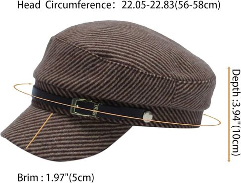 Newsboy Hats for Women, Fashion Newsboy Cap Bakerboy Cabbie Gatsby Pageboy Visor Beret Hat in Kuwait