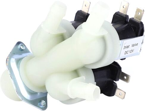 G3/4 DC12V Solenoid Valve Plastic Normally Closed 1 in 3 Valve Out for Industrial Equipment Household Appliances in Kuwait
