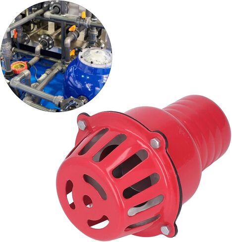 Engine Pump Check Valve 3in Aluminum Alloy Good Bottom Filter Accessory in Kuwait