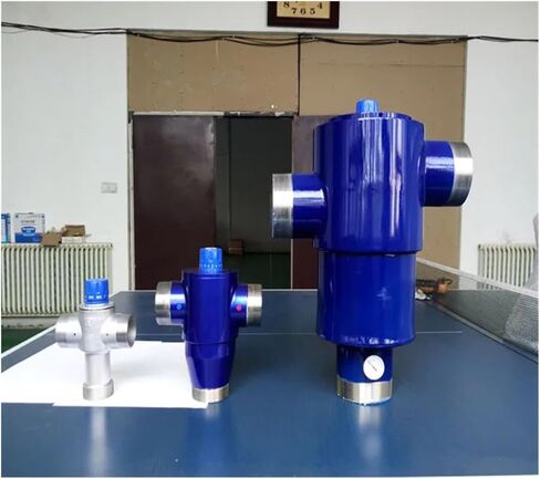 1PCS DN65 Solar System Thermostatic Valve, 2-1/2" Digital Thermostatic Valve/Intelligent Thermostatic Mixing Valve/Mixing Valve in Kuwait