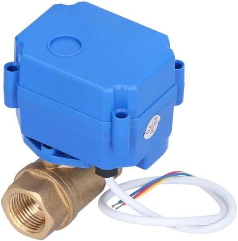 DN15 DC12V Mini Ball Valve Brass 3 Wire 2 Control Mode Integrated Motorized Ball Valve Hydraulic Equipment in Kuwait