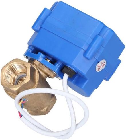 DN15 DC12V Mini Ball Valve Brass 3 Wire 2 Control Mode Integrated Motorized Ball Valve Hydraulic Equipment in Kuwait