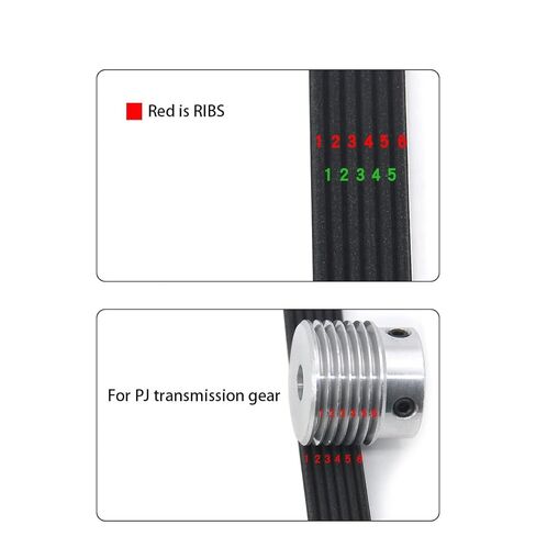 8PJ292 4PJ292 7PJ292 6PJ292 3PJ292 10PJ292 5PJ292 Multi Ribbed Drive Belt Rubber Drive Belts(7ribs) in Saudi Arabia