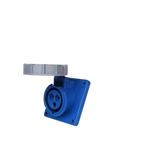 Industrial Aviation Concealed Socket Coupler 16a32a Male and Female Butt Power Connector IP67 Waterproof 3/4/5 core Oblique(4 core 125A Concealed Socket) in Saudi Arabia