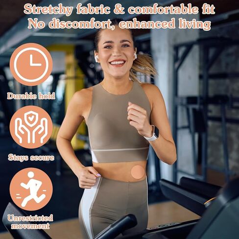 20Pcs Waterproof & Breathable Bandages Patches for Dexcom G7, Sensor Covers,Waterproof Adhesive Patches, Full Covers Receiver Elasticity Patch Latex-Free Overlay Patch for G7 Sensor in Saudi Arabia