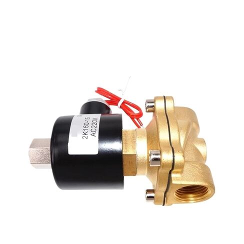 1-1/2" 2" Brass Pneumatic Solenoid Valve, Normally Open, 12V DC/24V/36V DC/110V AC/110V-380V AC(2K400-40,DC36V) in Saudi Arabia