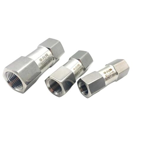 صمام فحص من الفولاذ المقاوم للصدأ 304، خيط داخلي من النوع المنفصل لتطبيقات السوائل والغاز ذات درجة الحرارة العالية (SS304,1/2") in Kuwait