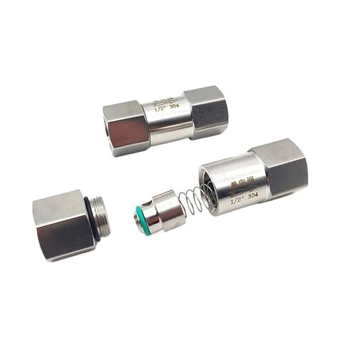 صمام فحص من الفولاذ المقاوم للصدأ 304، خيط داخلي من النوع المنفصل لتطبيقات السوائل والغاز ذات درجة الحرارة العالية (SS304,1/2") in Kuwait