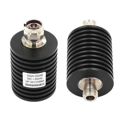 One N-Type attenuator N-JK 50W DC-3GHz 5-50dB coaxial Fixed Dummy Load Plug Connector(N-JK 50W 5DB) in Saudi Arabia