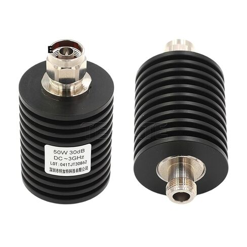 One N-Type attenuator N-JK 50W DC-3GHz 5-50dB coaxial Fixed Dummy Load Plug Connector(N-JK 50W 5DB) in Saudi Arabia