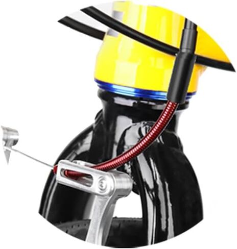 Bicycle 2 pcs each 5 Colors V-Brake Flexible Noodle Cable Break Guide Pipe Tube + 10 x Rubber Boots Cycling Kit for Road Mountain Bikes BMX 10 sets in Saudi Arabia