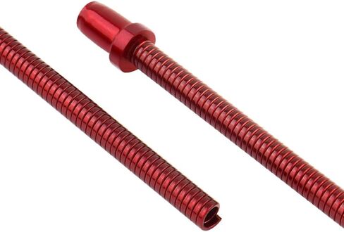 Bicycle 2 pcs each 5 Colors V-Brake Flexible Noodle Cable Break Guide Pipe Tube + 10 x Rubber Boots Cycling Kit for Road Mountain Bikes BMX 10 sets in Saudi Arabia