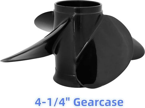48-8M8026590 13 X 17 Pitch 4 Blade RH 15 Spline Tooth Outboard Boat Propeller Replacement for Mercury 40-140 HP Aluminum Prop with Hub Kit in Saudi Arabia