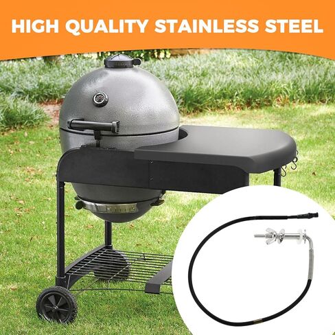 Mgoodoo E6480 Spring Design مستشعر الحرارة RTD Temp Probe متوافق مع Char-Griller AKORN AUTO-KAMADO (عبوتان) in Kuwait