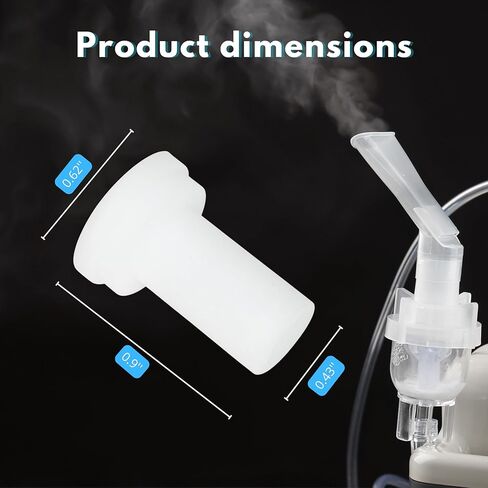 فلتر بديل Nispira CPAP للاستعمال مرة واحدة متوافق مع MisterNeb، Inspiration Elite، Inspiration 626، 6 قطع in Saudi Arabia