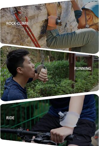 Sport Wrist Water Bottle Adjusted and Wearable Hands Frees Silicone Water Bottle for Running Cycling Climbing Outdoor in Kuwait
