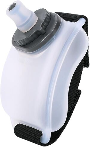 Sport Wrist Water Bottle Adjusted and Wearable Hands Frees Silicone Water Bottle for Running Cycling Climbing Outdoor in Kuwait